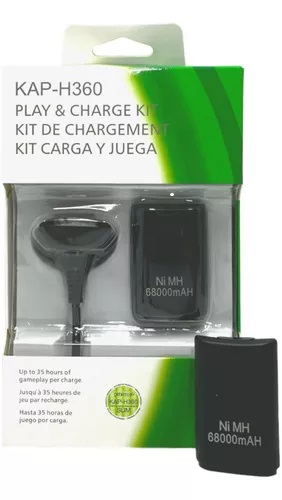  - Carregadores    Cod. CARREGADOR CONTROLE XBOX-360 KAP-H360